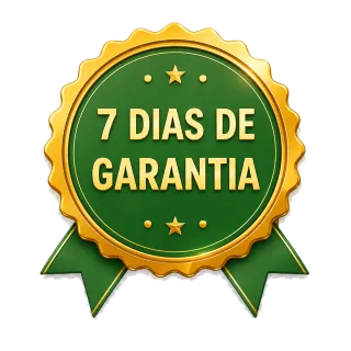 7 dias de garantia