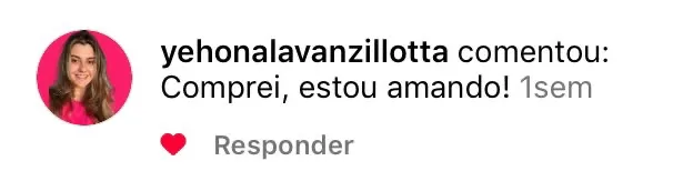 Depoimento: Comprei, estou amando!