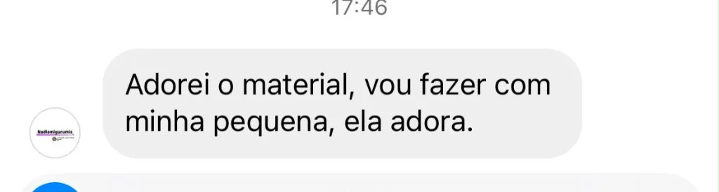 Depoimento: Adorei o material