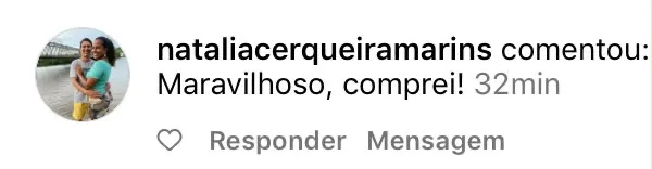 Depoimento: Maravilhoso, comprei!